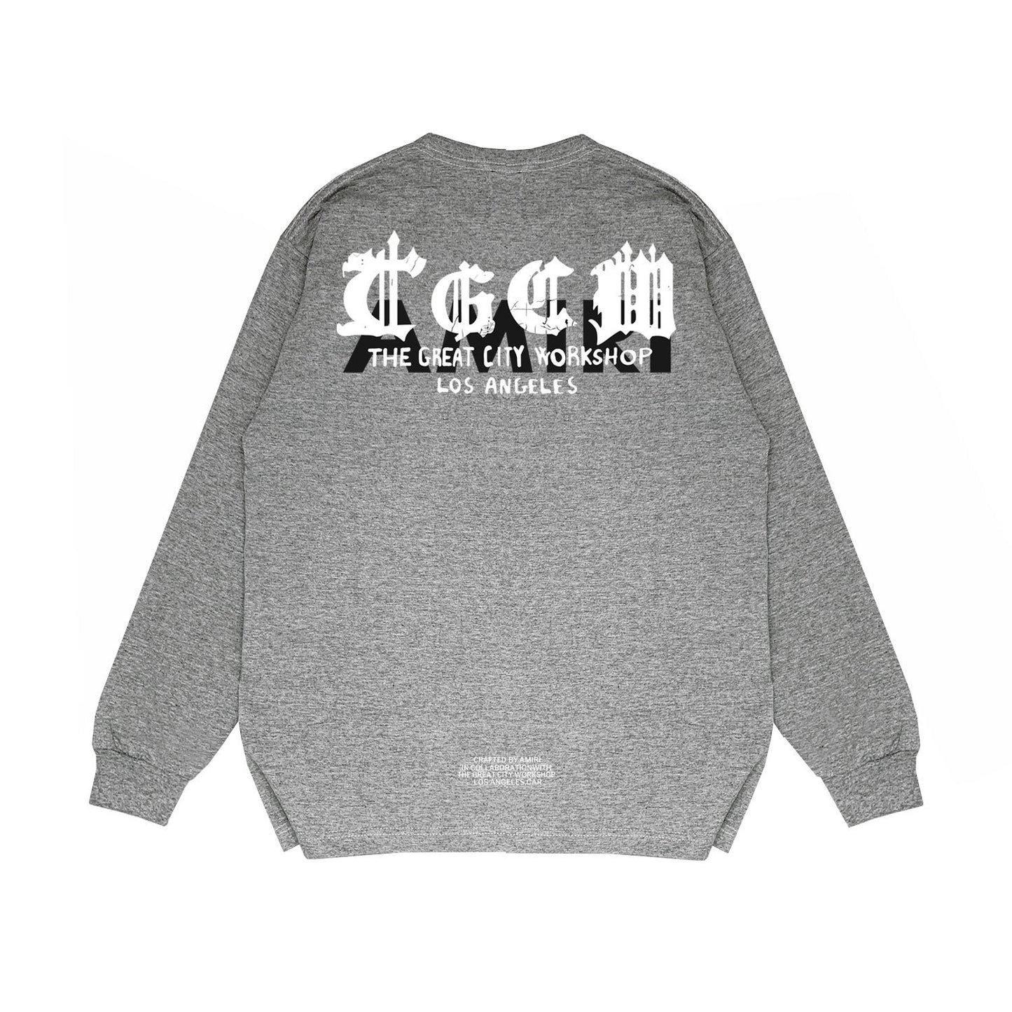 Amiri x The City Workshop Sweatshirt "Grey"