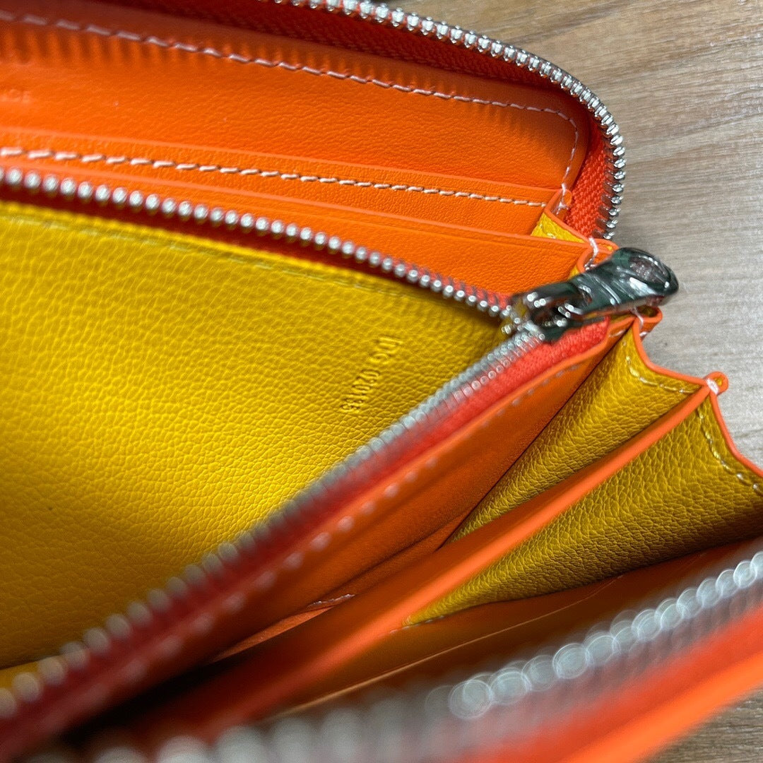 Goyard Matignon GM Wallet "Orange"