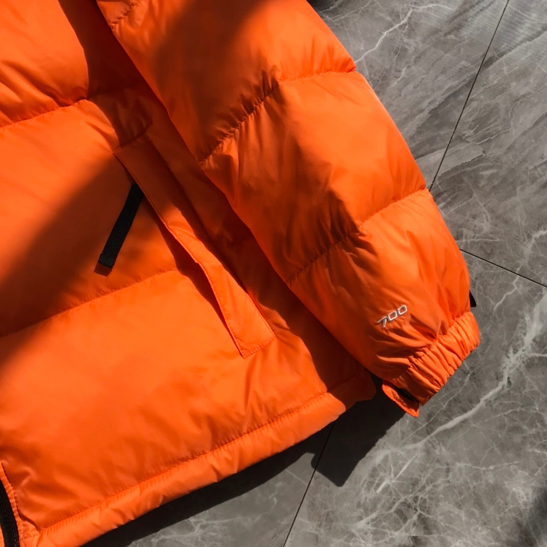 Dover Street Market x The North Face 700 Down Jacket "Orange-Black"