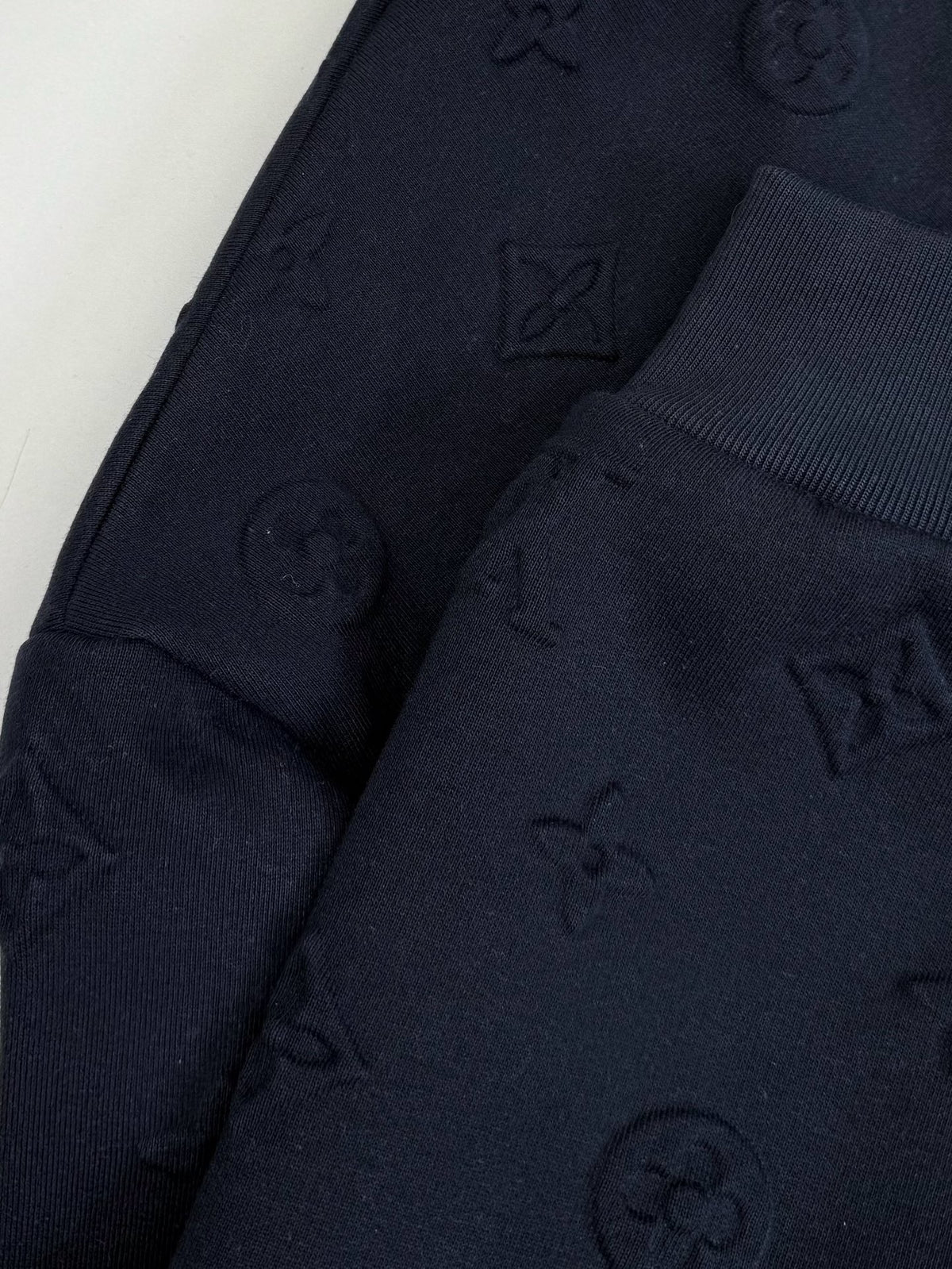 Louis Vuitton Monogram Embossed Track Top "Black"