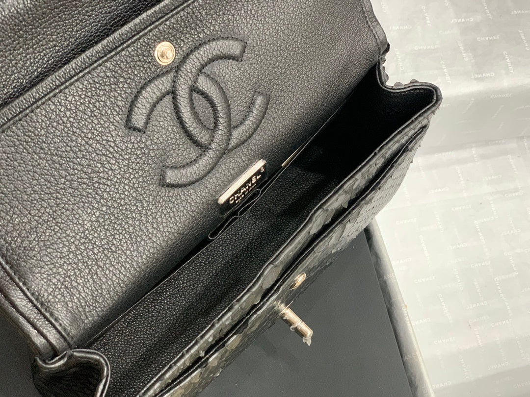 Chanel Python Mini Flap Bag