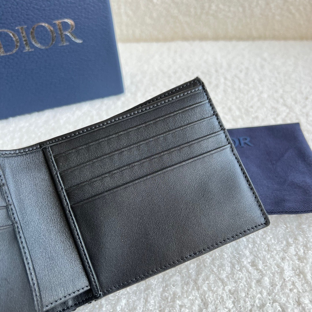 Dior Oblique Jacquard Bifold Wallet