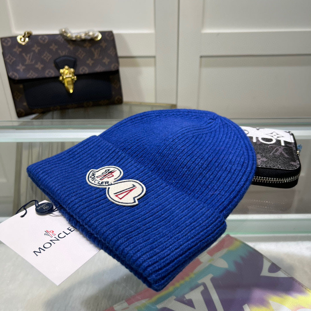 Moncler Wool Beanie "Blue"