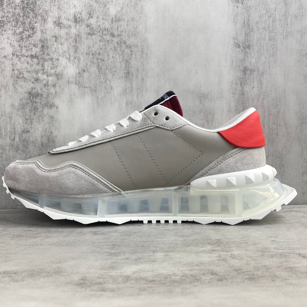 Valentino Garavani Netrunner "Grey-White-Red"