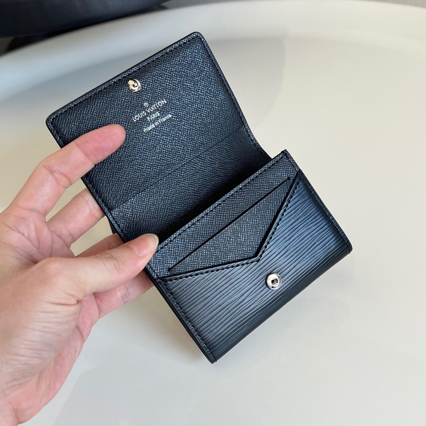 Louis Vuitton Envelope Business Card Holder "Epi Leather"
