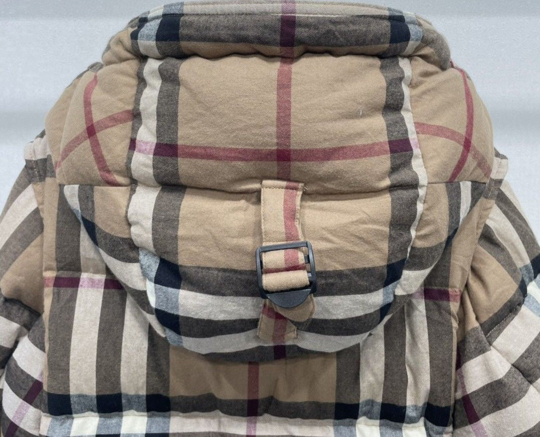 Burberry Detachable Sleeve Down Jacket "Brown"