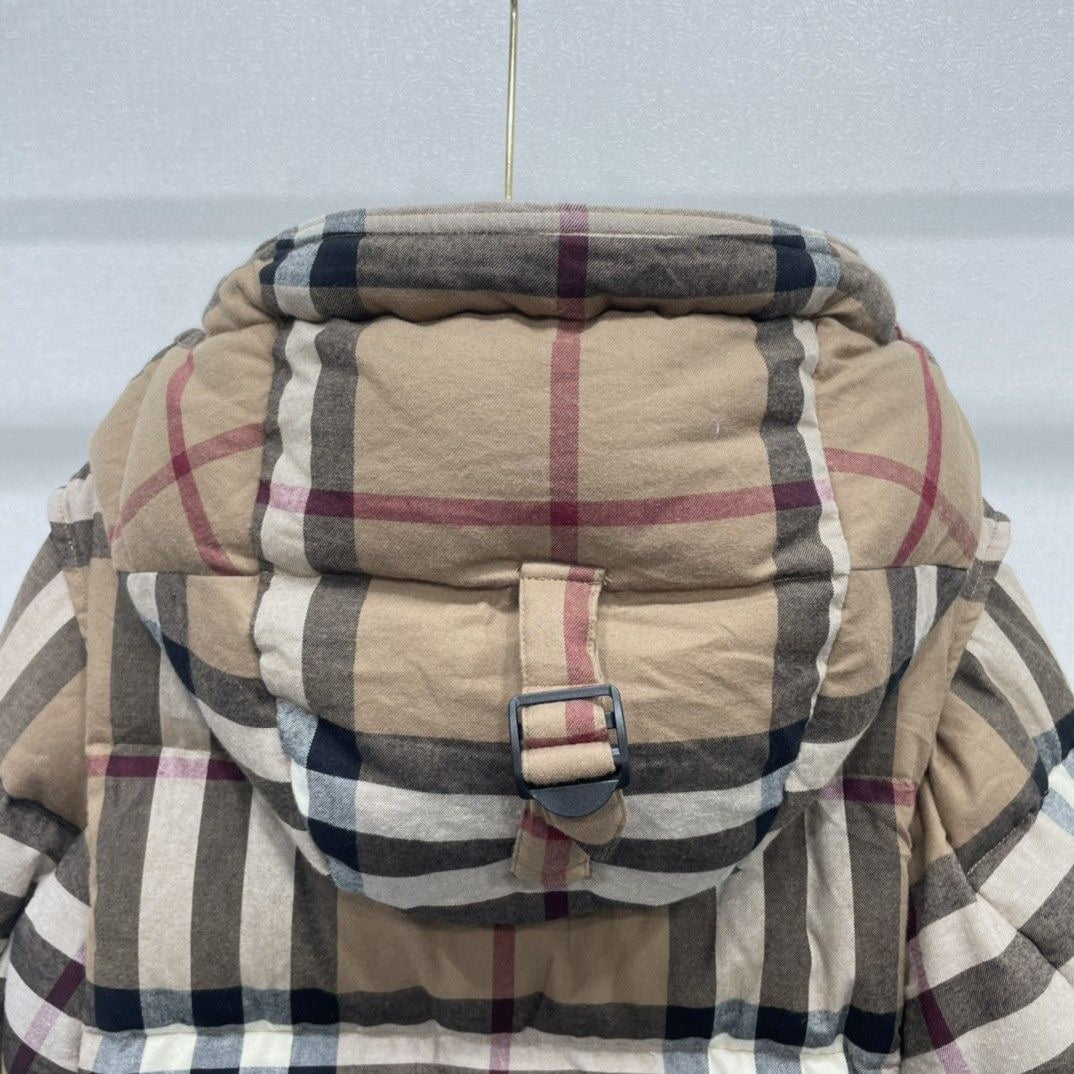 Burberry Detachable Sleeve Down Jacket "Brown"