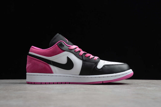 Air Jordan 1 Low "Black-Fuchsia"
