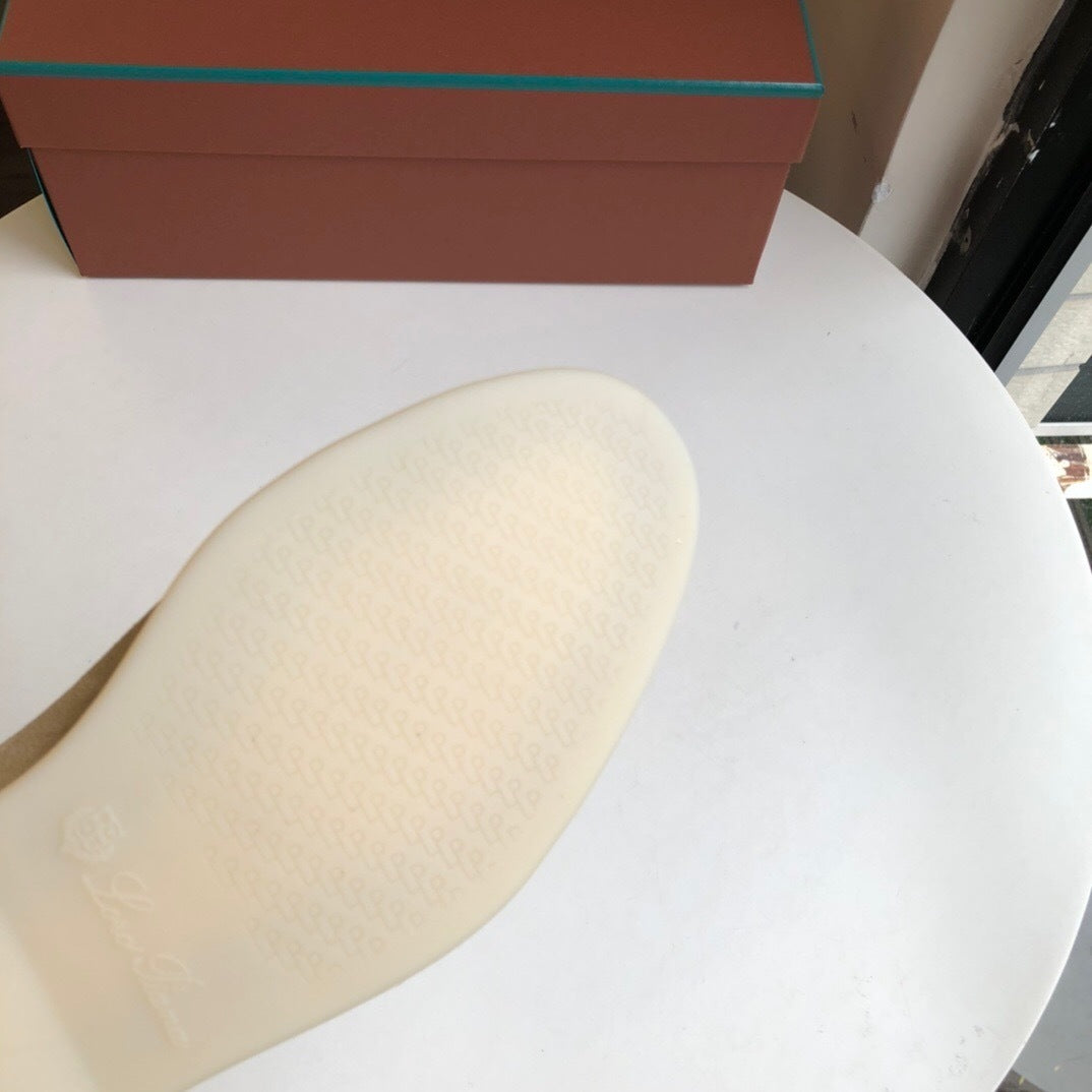 Loro Piana Summer Walk Loafers "Beige"