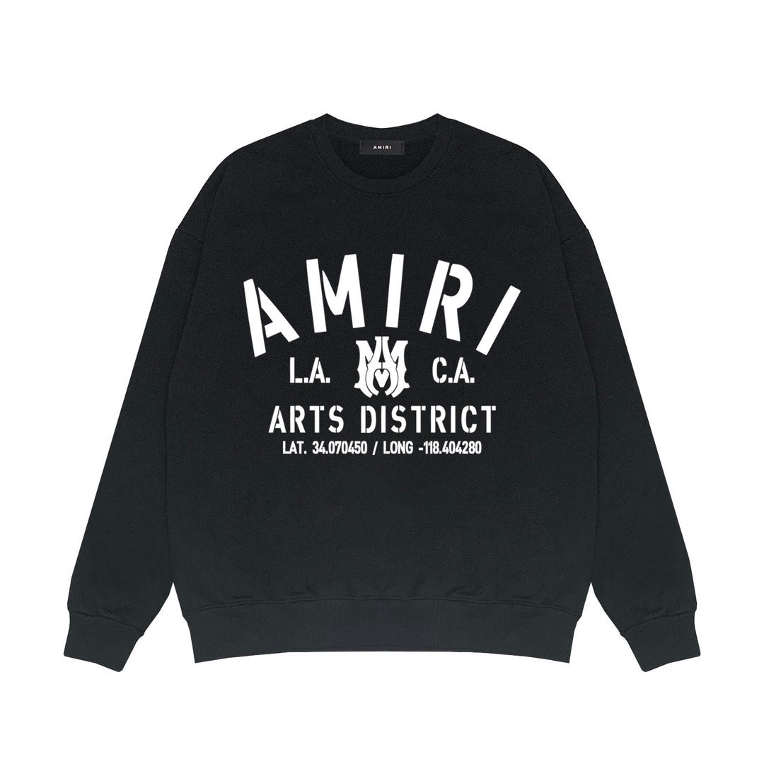 Amiri Arts District Sweatshirt "Black-White"