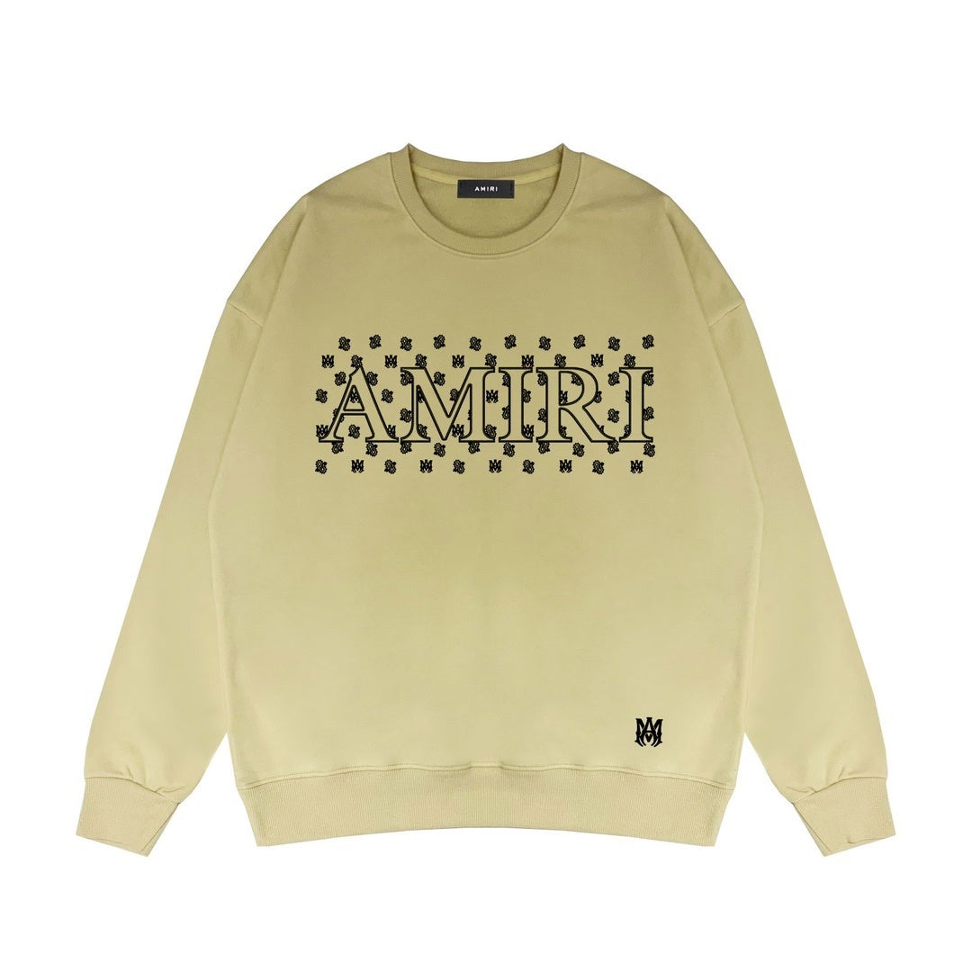 Amiri Sweatshirt "Beige-Black"