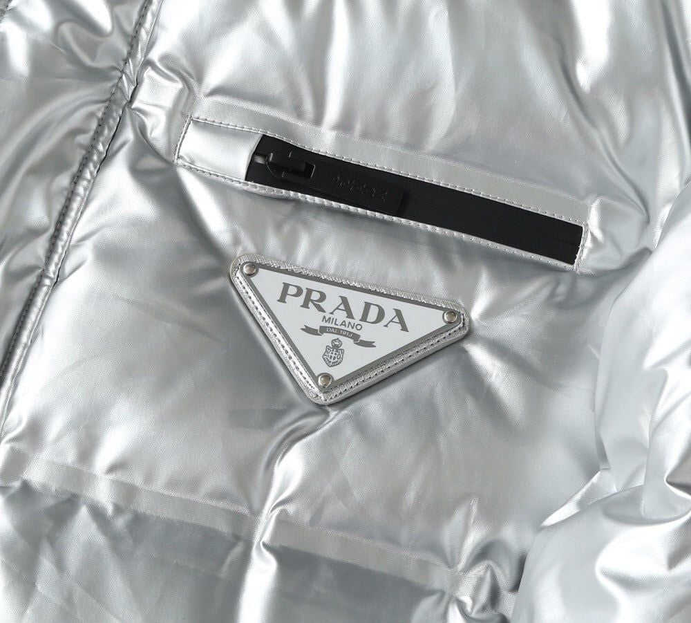 Prada Down Jacket "Silver"