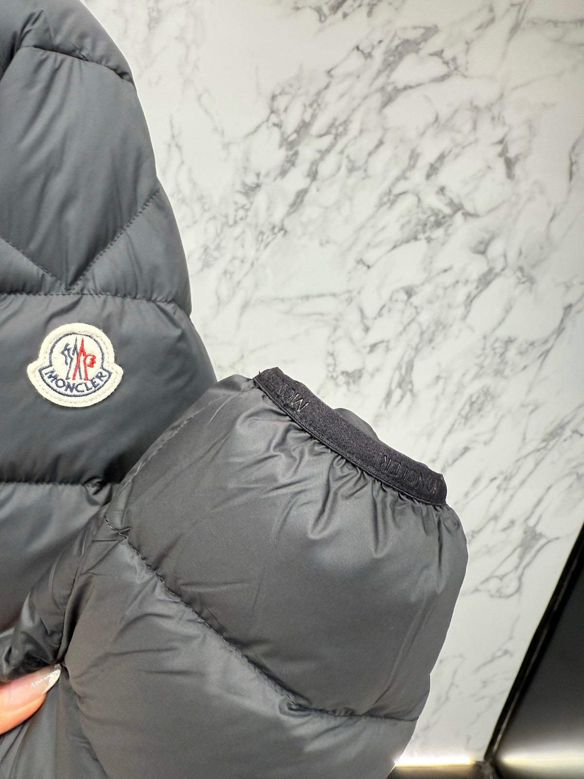 Moncler Baudinet Short Down Jacket "Black"