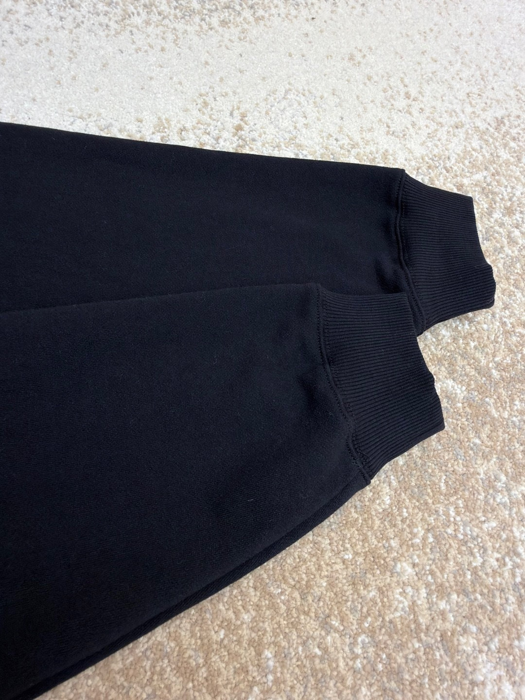 Gucci Embroidered Logo Hoodie "Black"