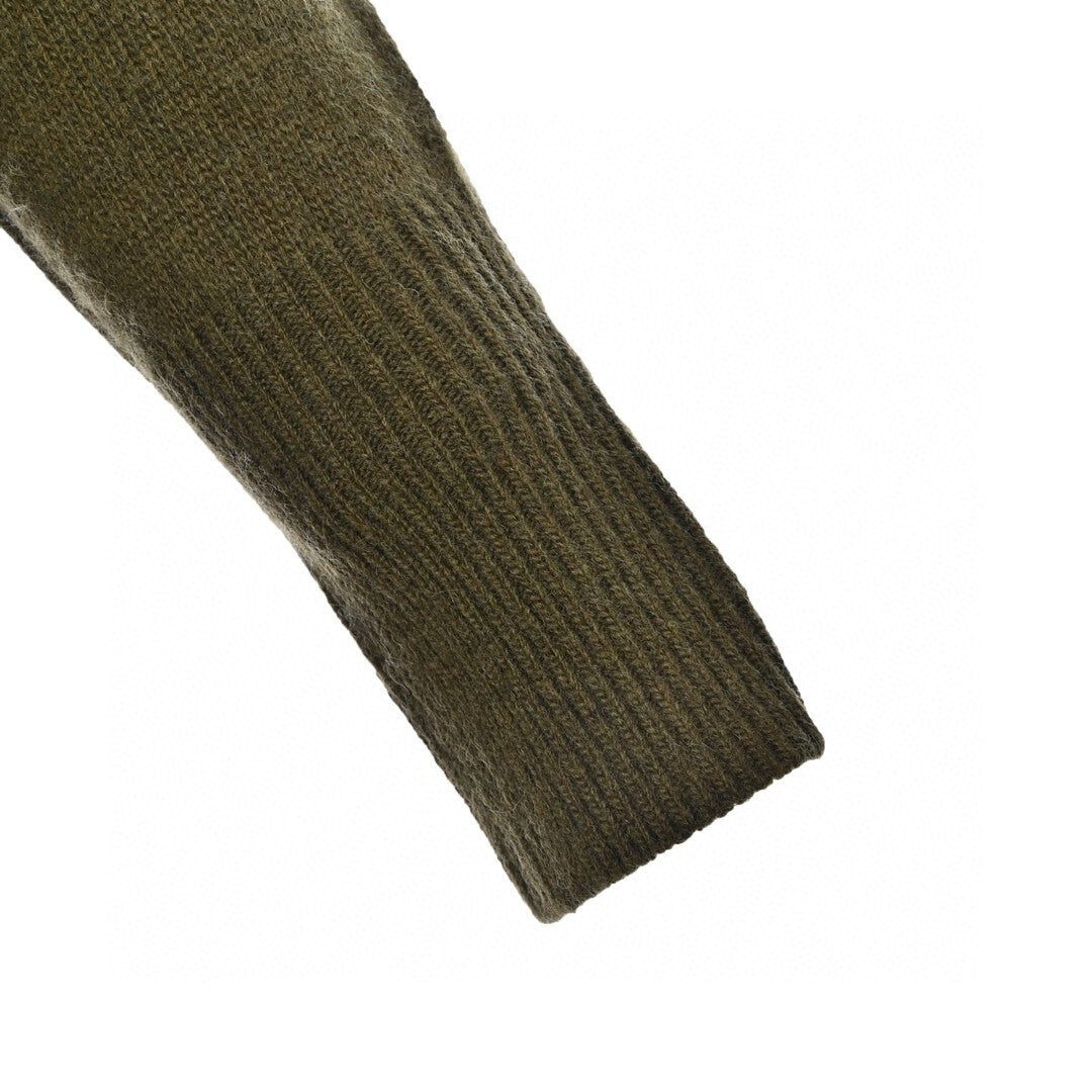 Thom Browne 4-Bar Sweater "Army Green"