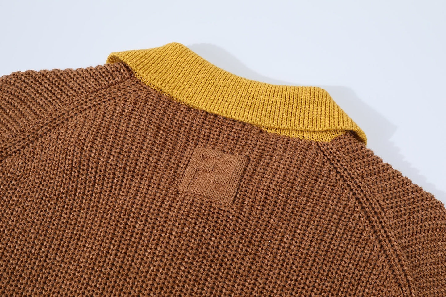 Fendi Cotton Knit Polo T-Shirt "Multicolour"