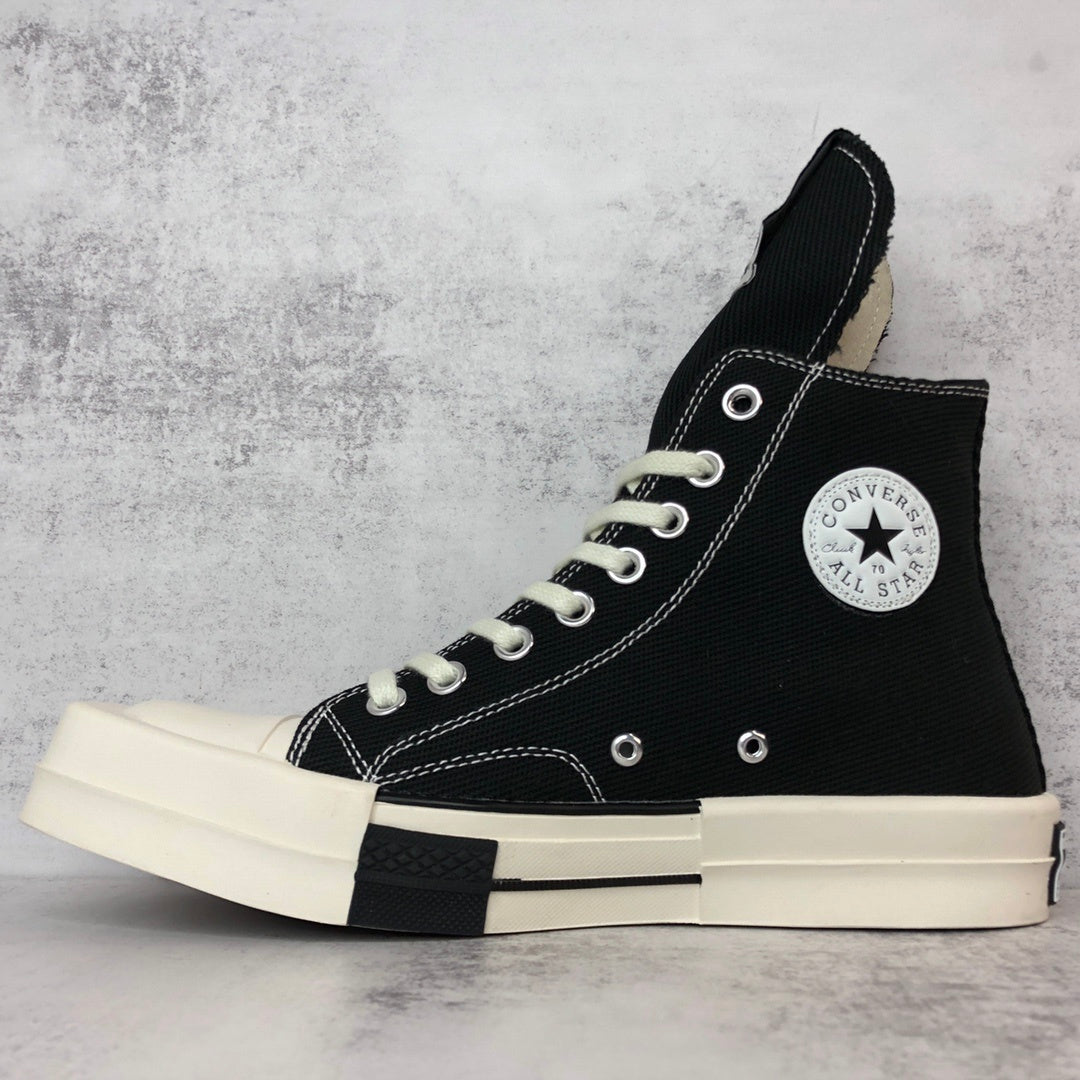 Rick Owens x Converse TURBODRK High "Black"