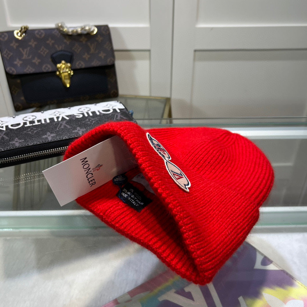 Moncler Wool Beanie "Red"