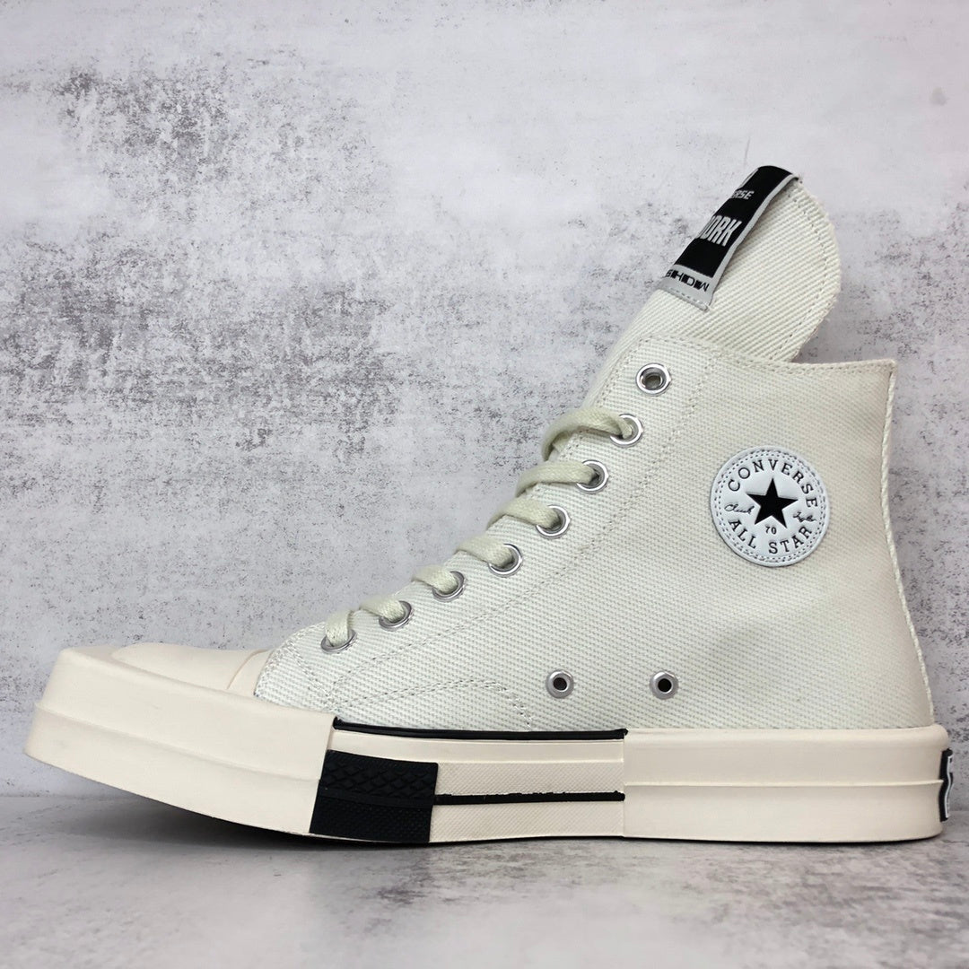 Rick Owens x Converse TURBODRK High "White"