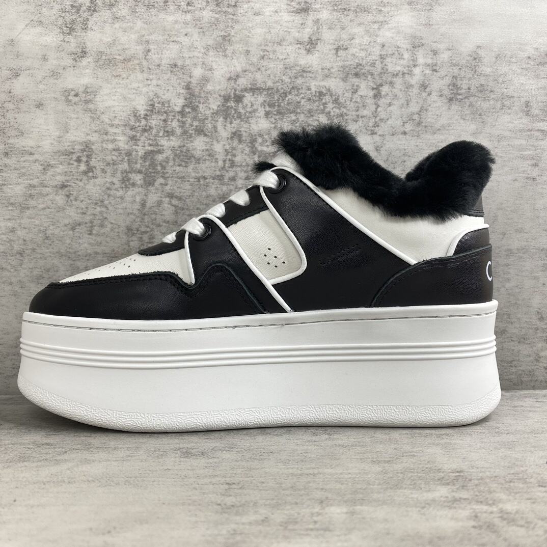 Celine Platform Low-Top "Black-White"