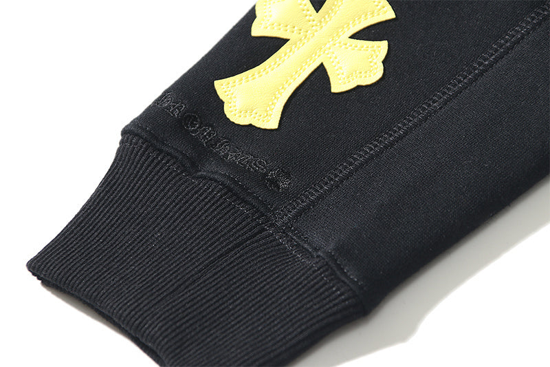 Chrome Hearts Hoodie "Black-Yellow"