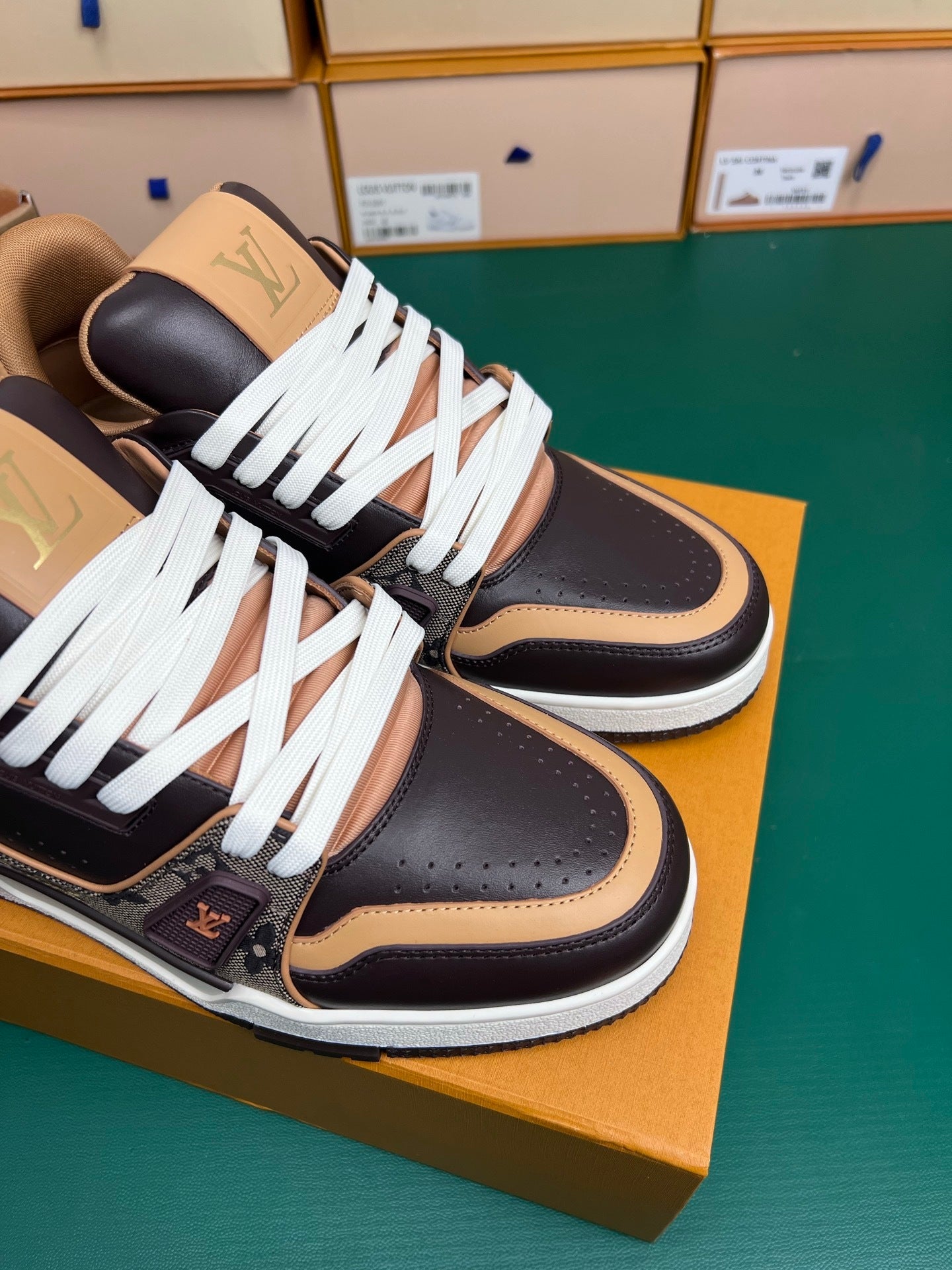 Louis Vuitton LV Trainer "Marron"