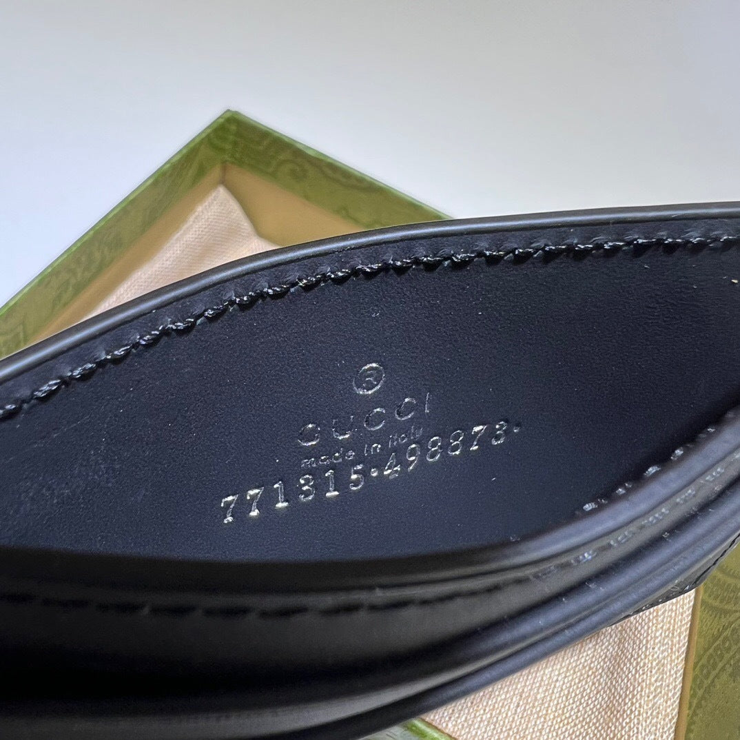 Gucci GG Rubber Effect Card Case