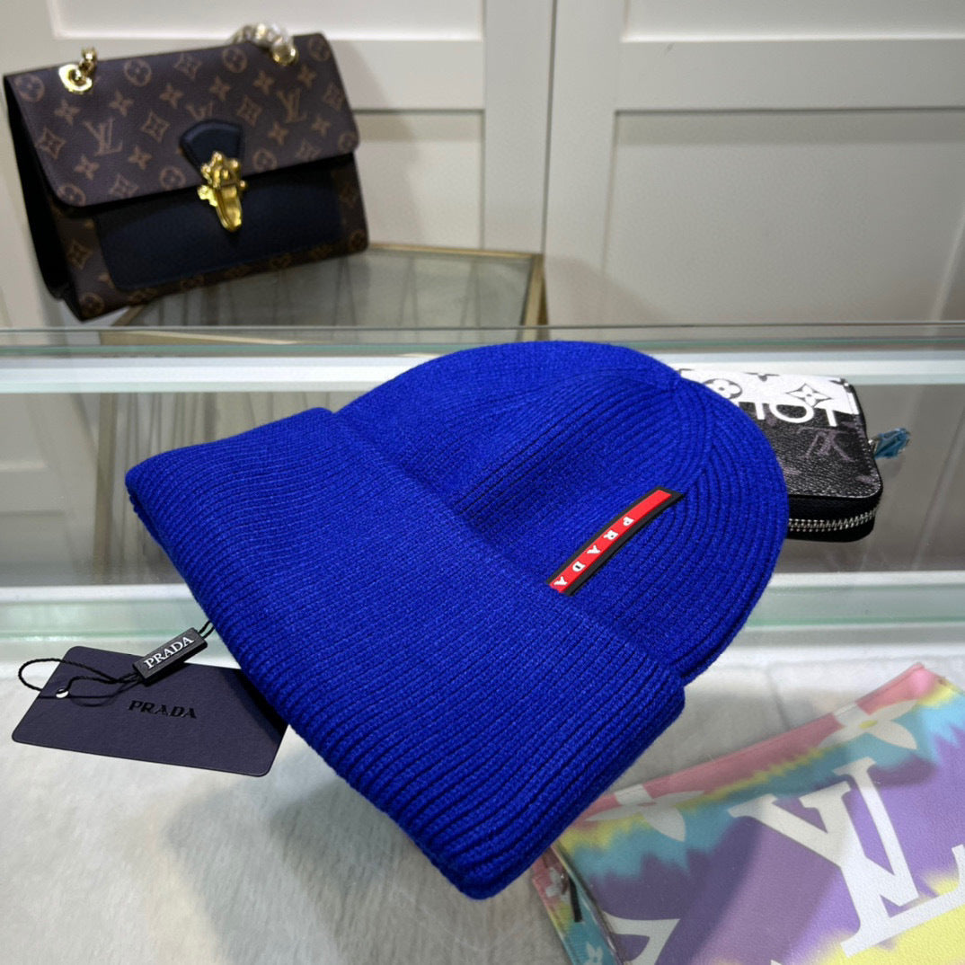 Prada Wool Beanie "Blue"
