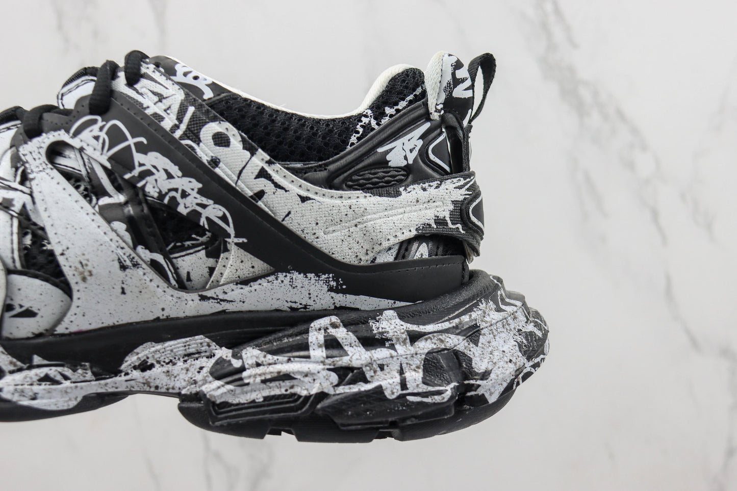 Balenciaga Track "Black-White-Graffiti"
