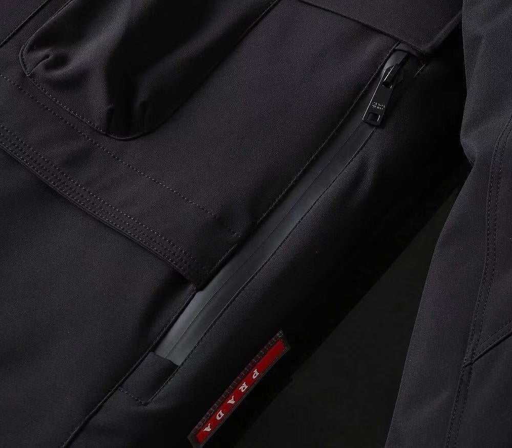 Prada Down Coat Jacket "Black"