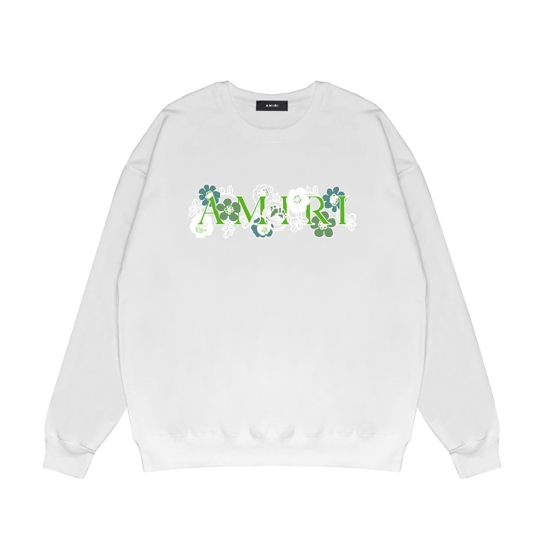 Amiri Floral Sweatshirt "White"