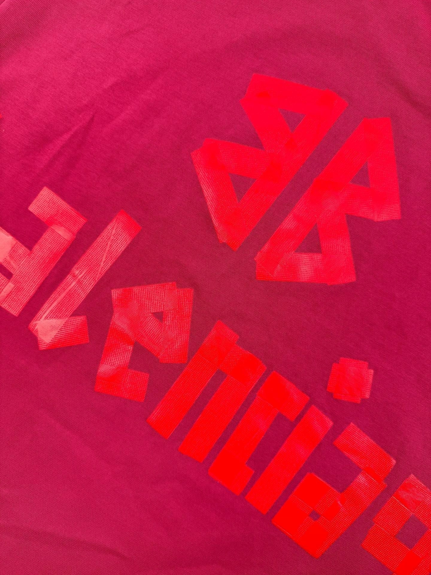 Balenciaga Tape Type T-Shirt "Pink"
