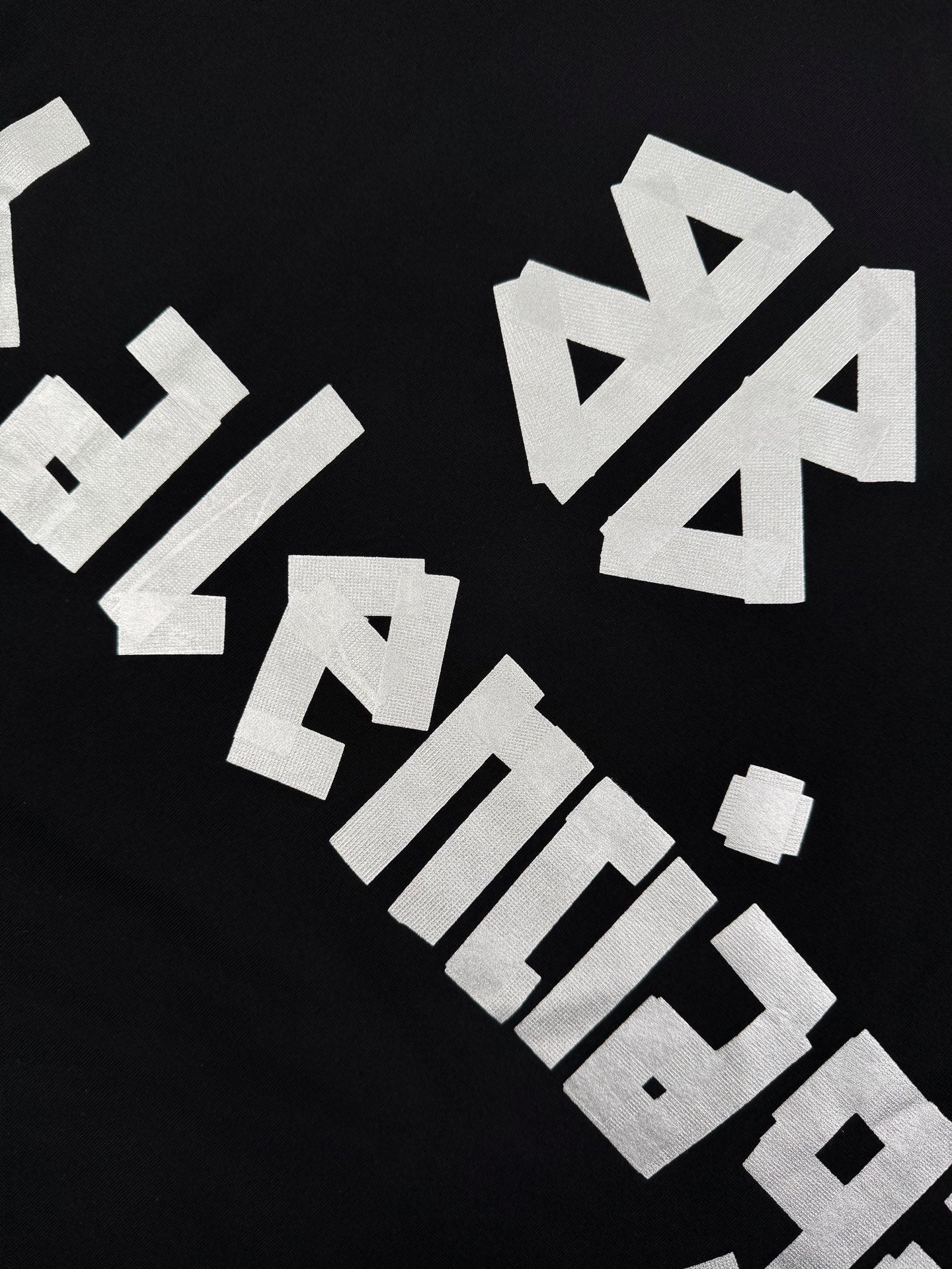 Balenciaga Tape Type T-Shirt "Black"