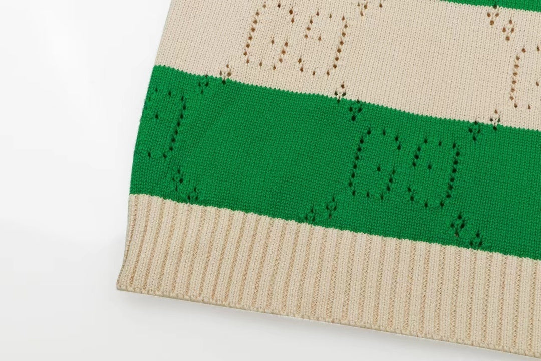 Gucci GG Sweater "Green-Ivory"