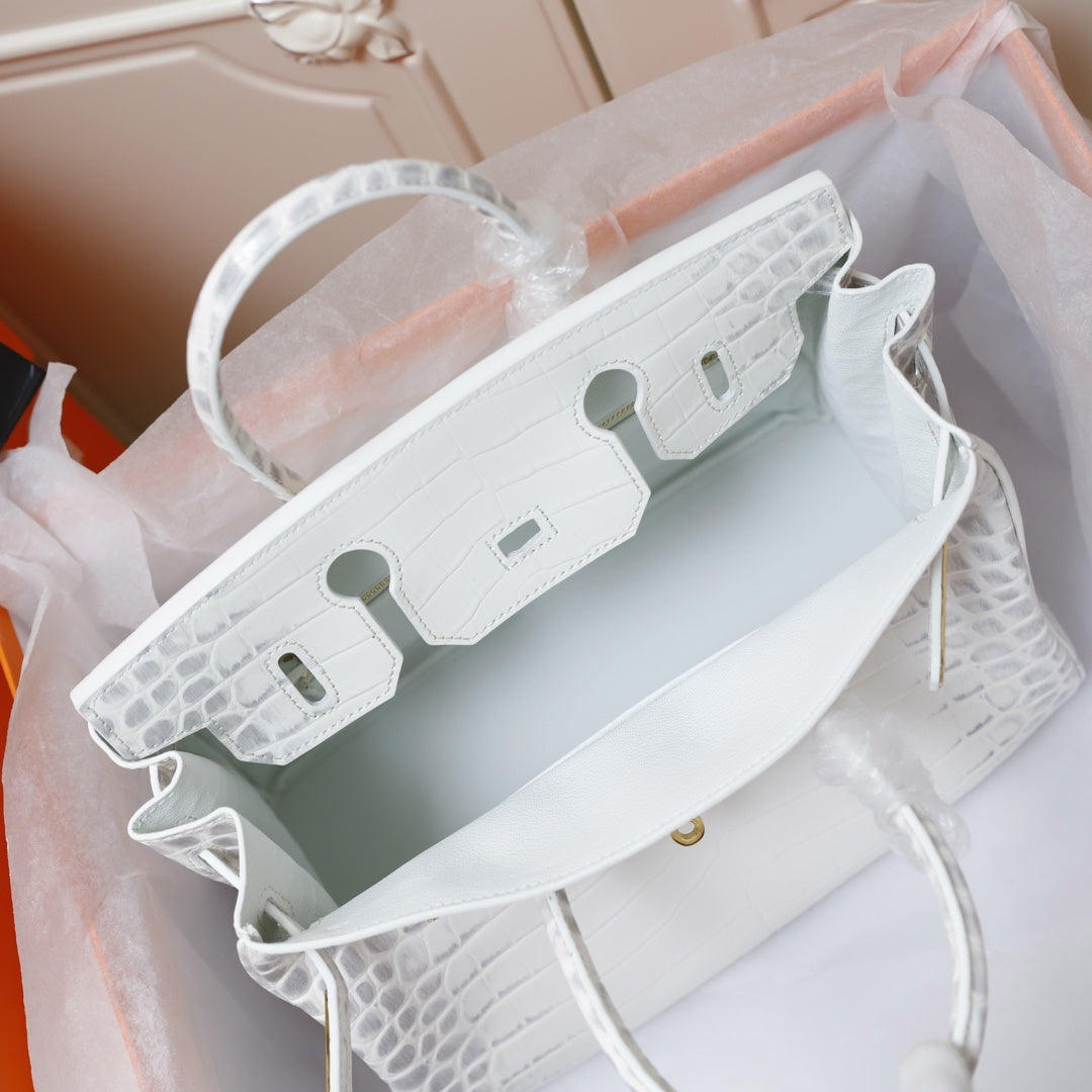 Hermès Crocodile Birking 35
