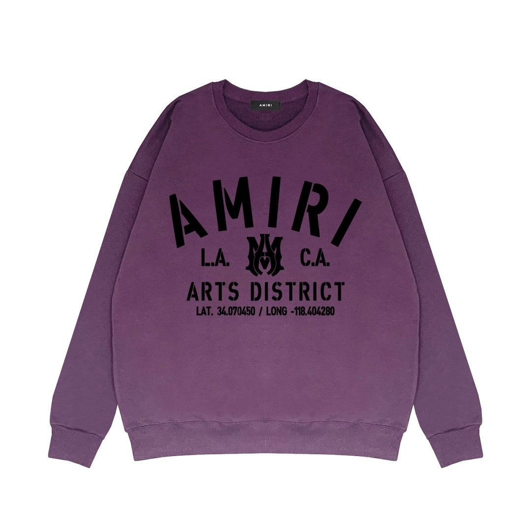 Amiri Arts District Sweatshirt "Purple-Black"