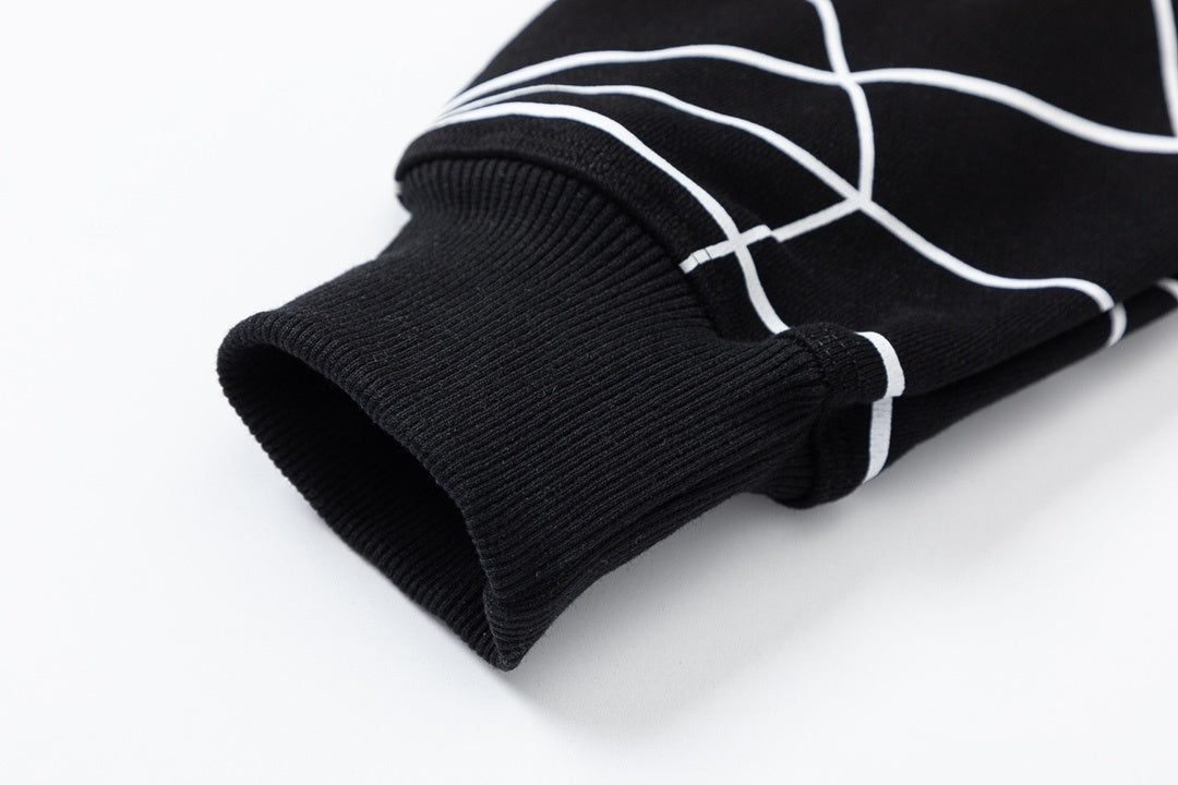 Burberry Sweatshirt "Black-White-Red"