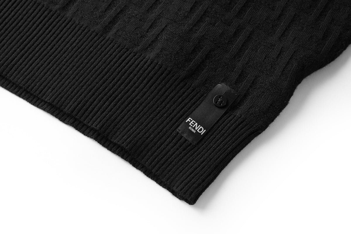 Fendi FF Cotton Sweater "Black"