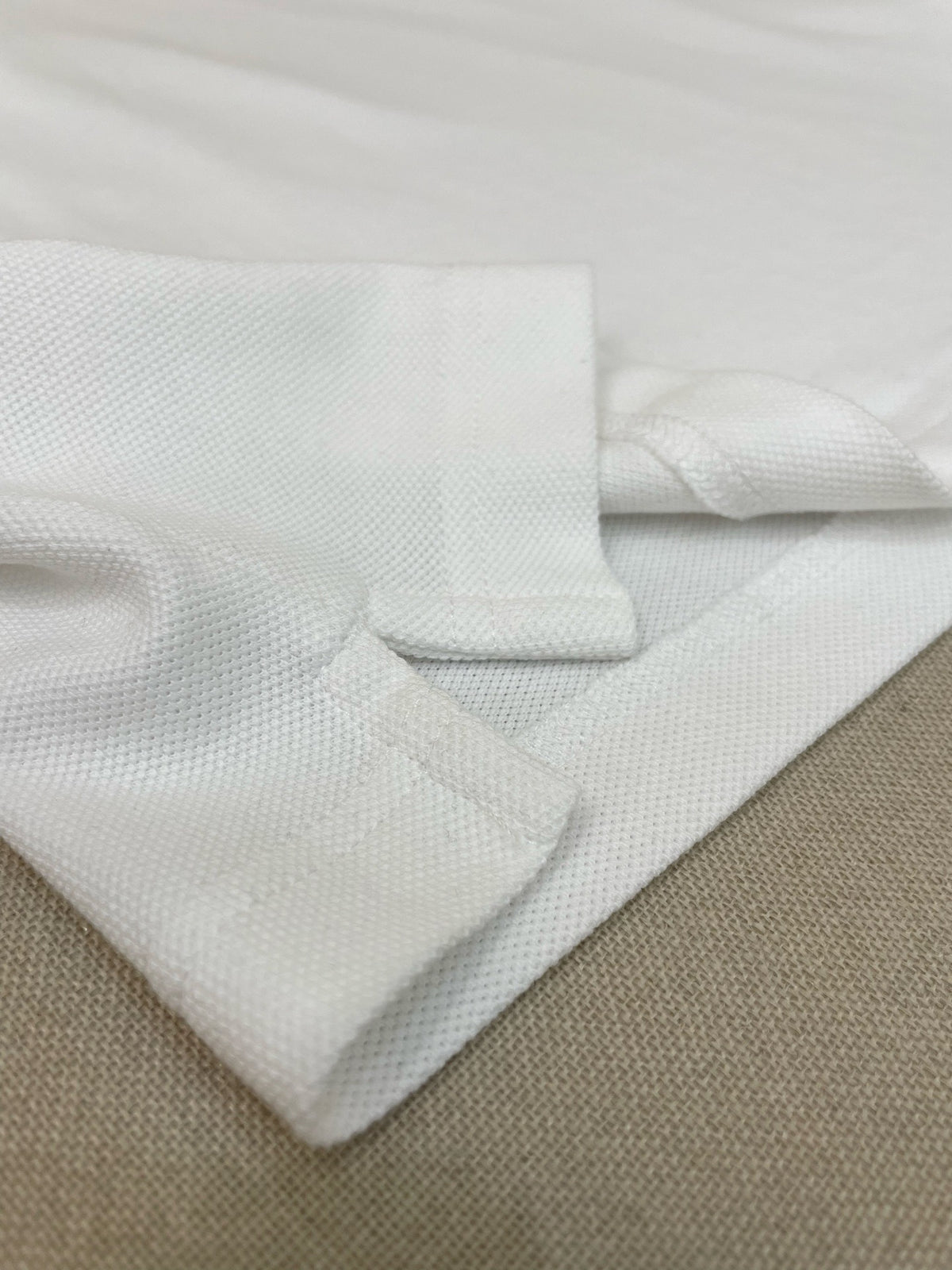 Gucci Cotton Piquet Polo Shirt with Embroidery "White"