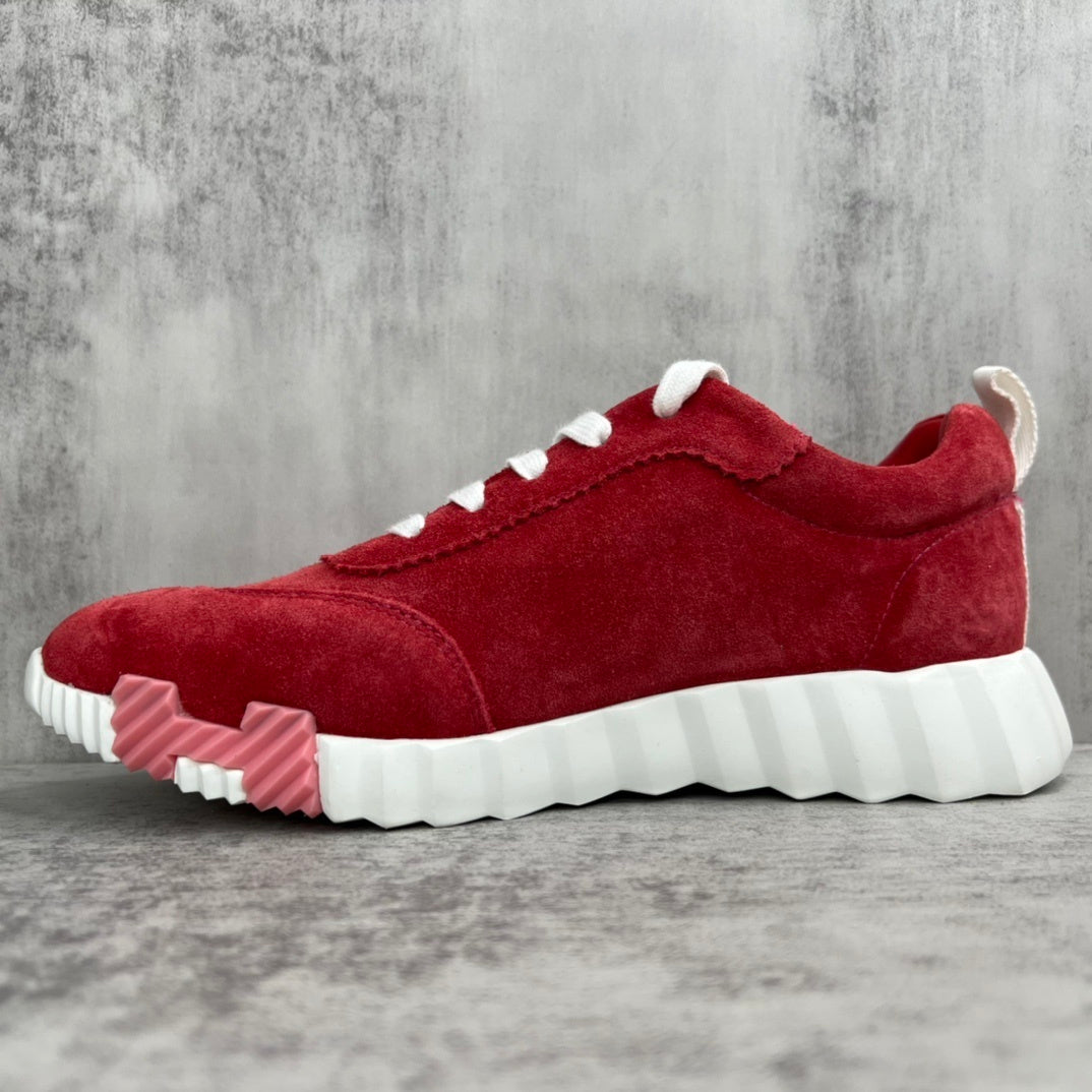 Hermes Bouncing Sneakers "Red Suede"