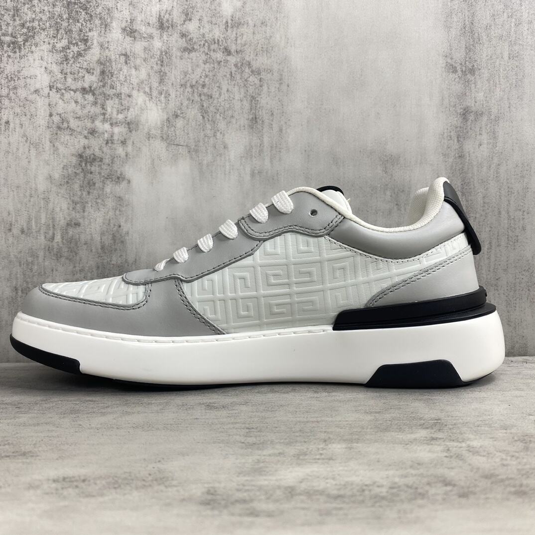 Givenchy Low-Top "Grey-Black-White Print"