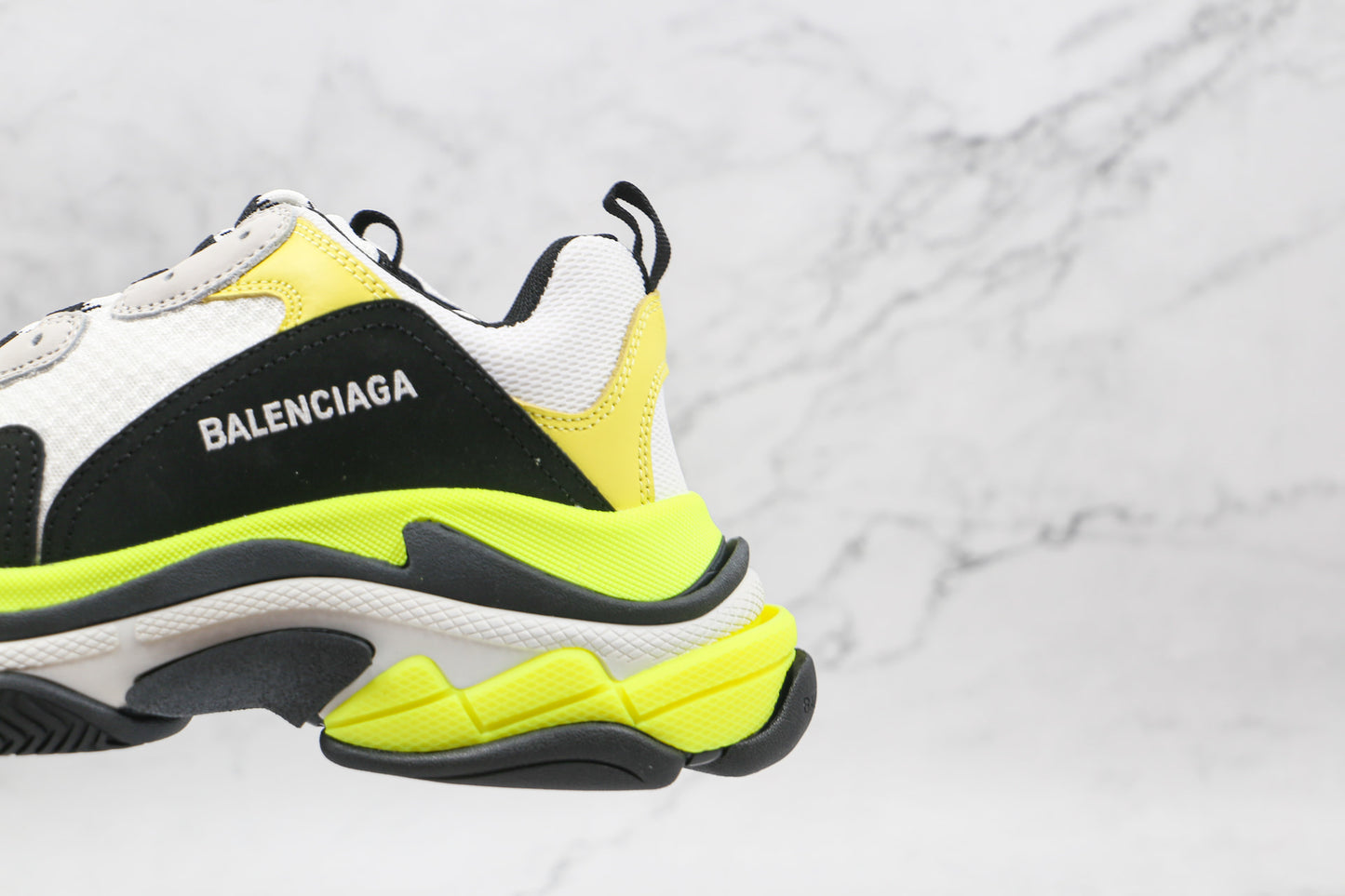 Balenciaga Triple S "White-Black-Yellow"