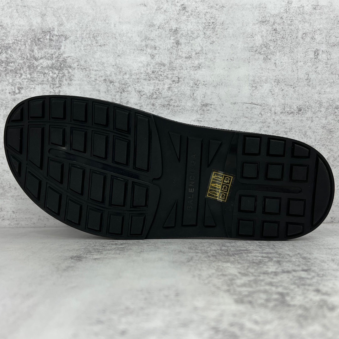 Balenciaga Flip-Flops "Black-Grey"