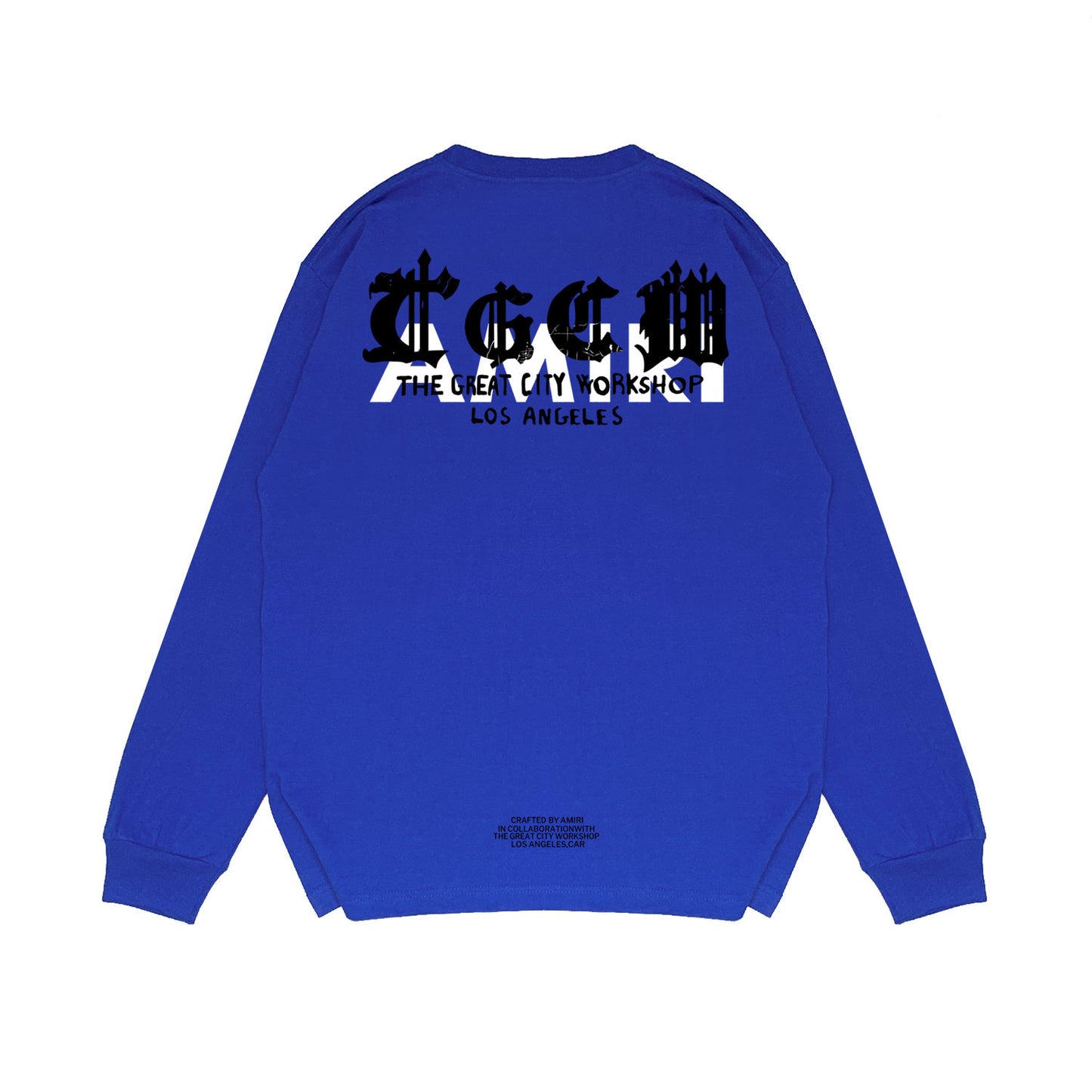 Amiri x The City Workshop Sweatshirt "Blue"
