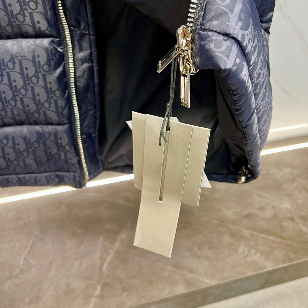 Dior Oblique Down Vest "Navy Blue"