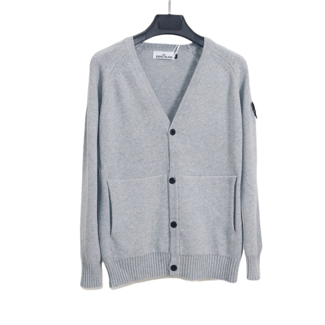 Stone Island Cardigan "Grey"
