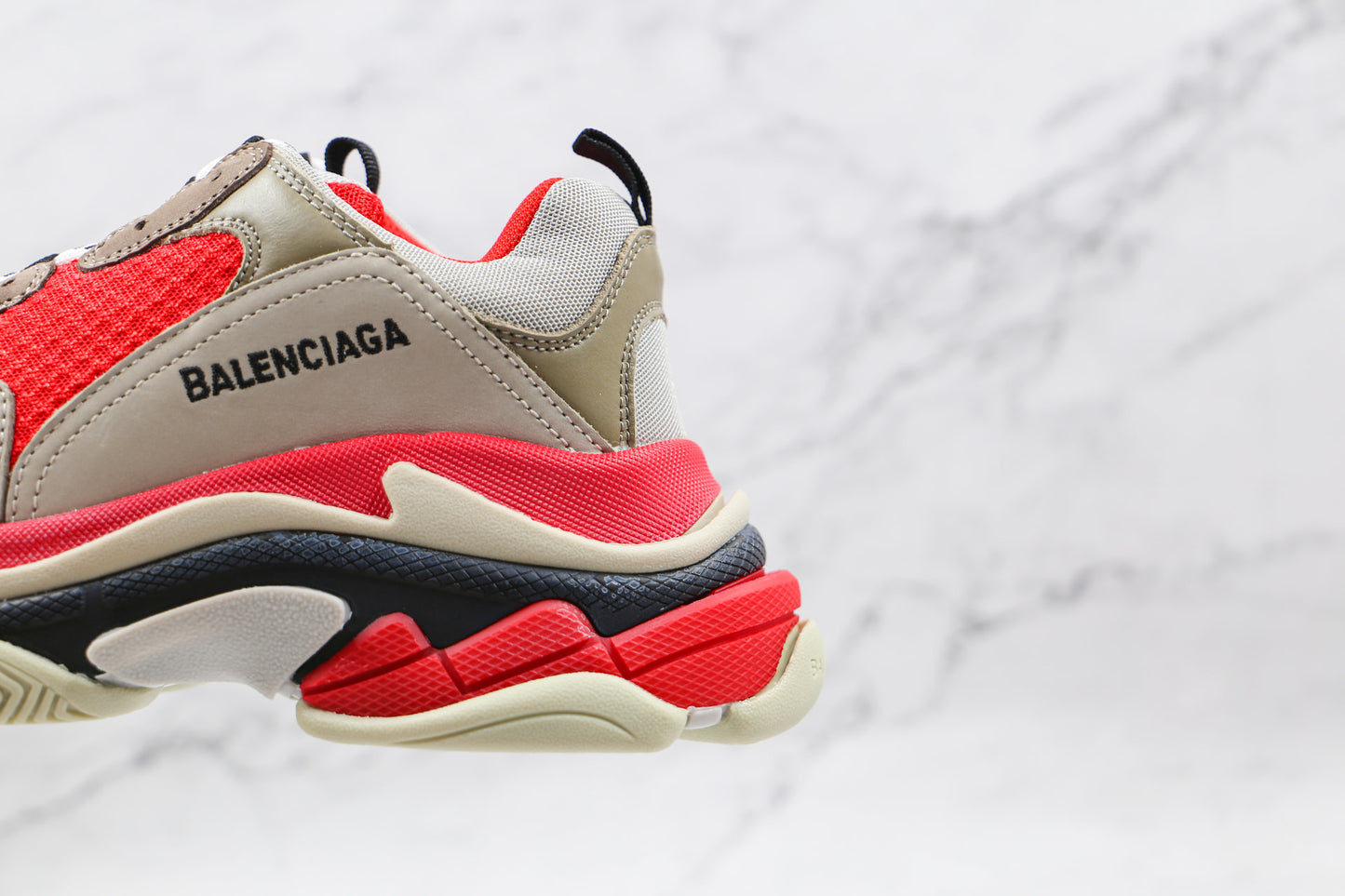 Balenciaga Triple S "Grey-Red"