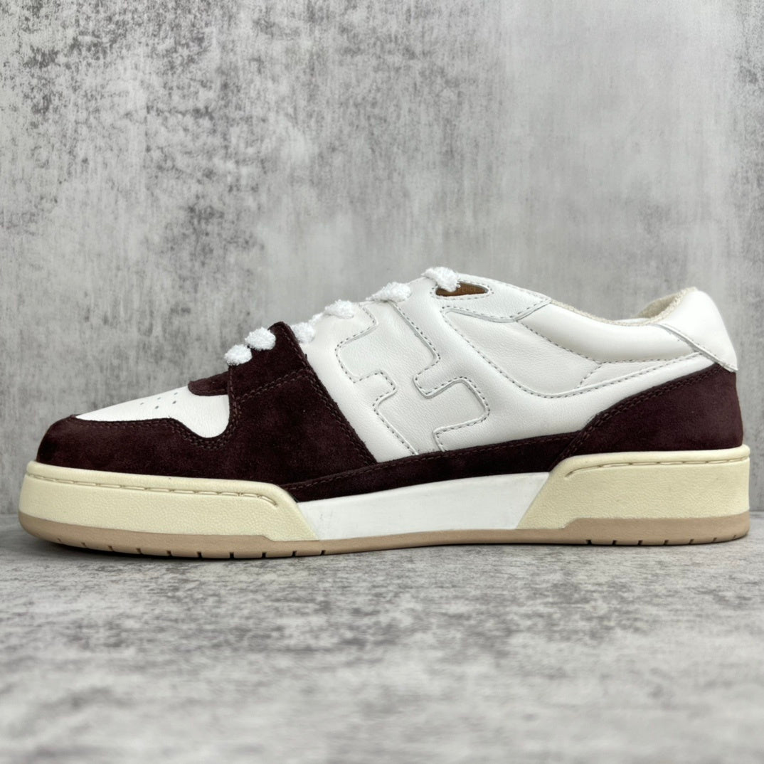 Fendi Match "White-Burgundy Red"