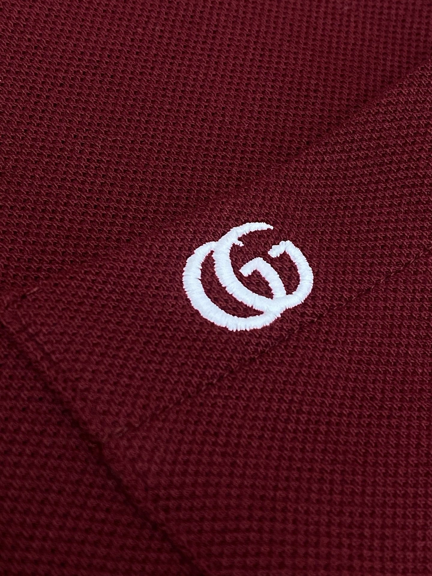 Gucci Cotton Polo T-Shirt "Ancora Red"