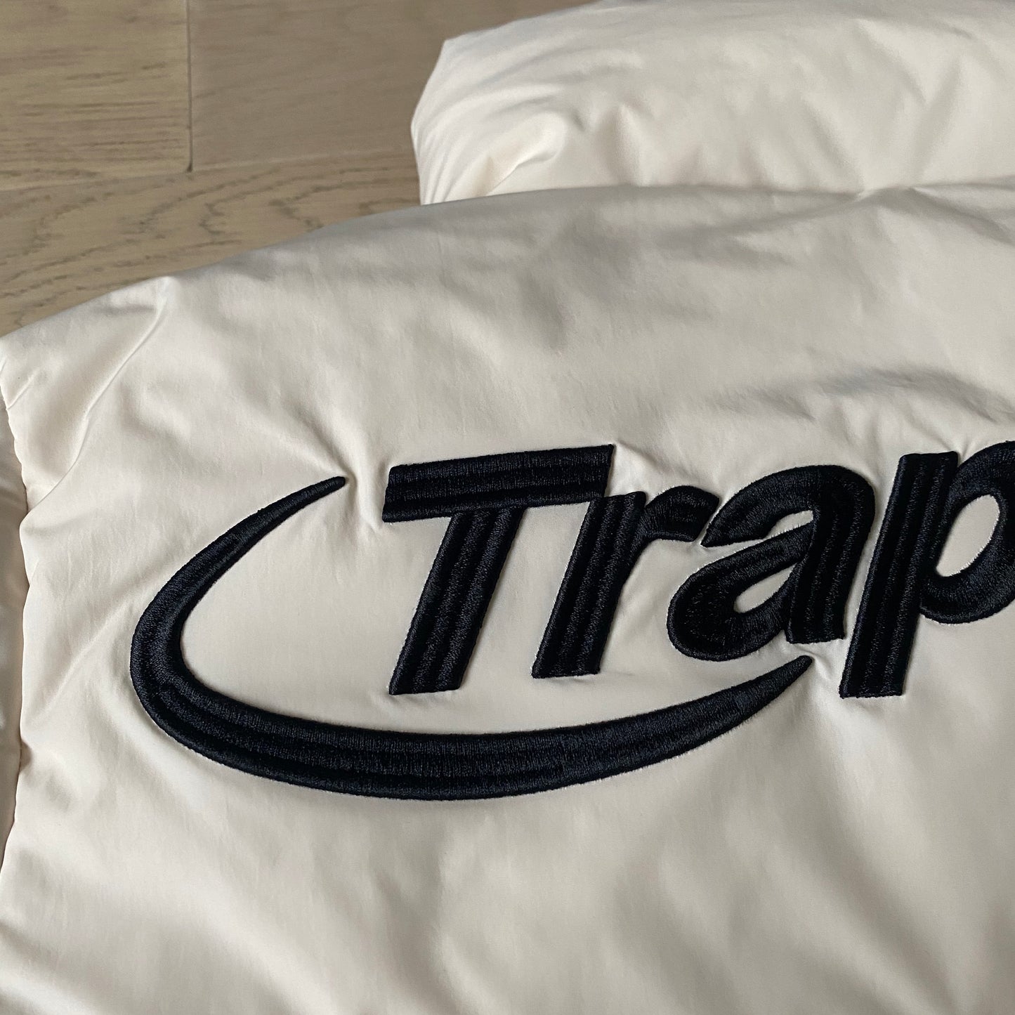 Trapstar Hyperdrive Down Jacket "Cream"